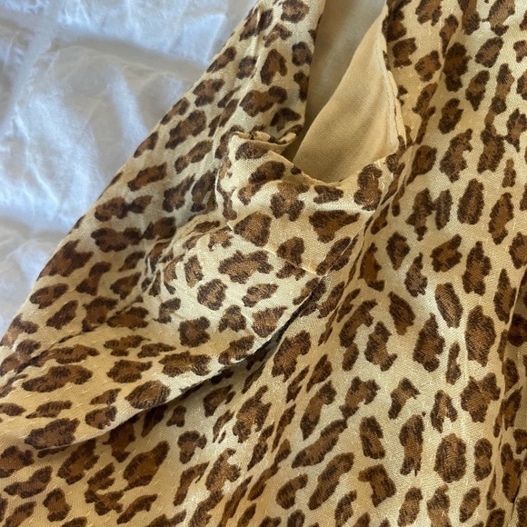 By Anthropologie Bolano leopard ruffle midi dress - Picture 11 of 14